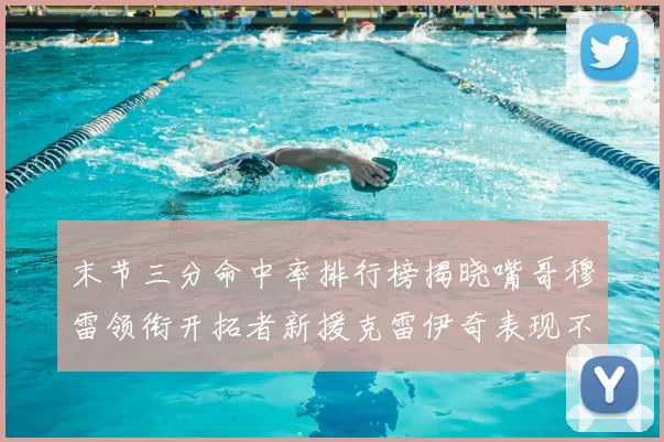 末节三分命中率排行榜揭晓嘴哥穆雷领衔开拓者新援克雷伊奇表现不俗