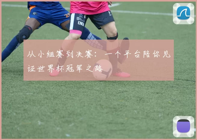 从小组赛到决赛：一个平台陪你见证世界杯冠军之路